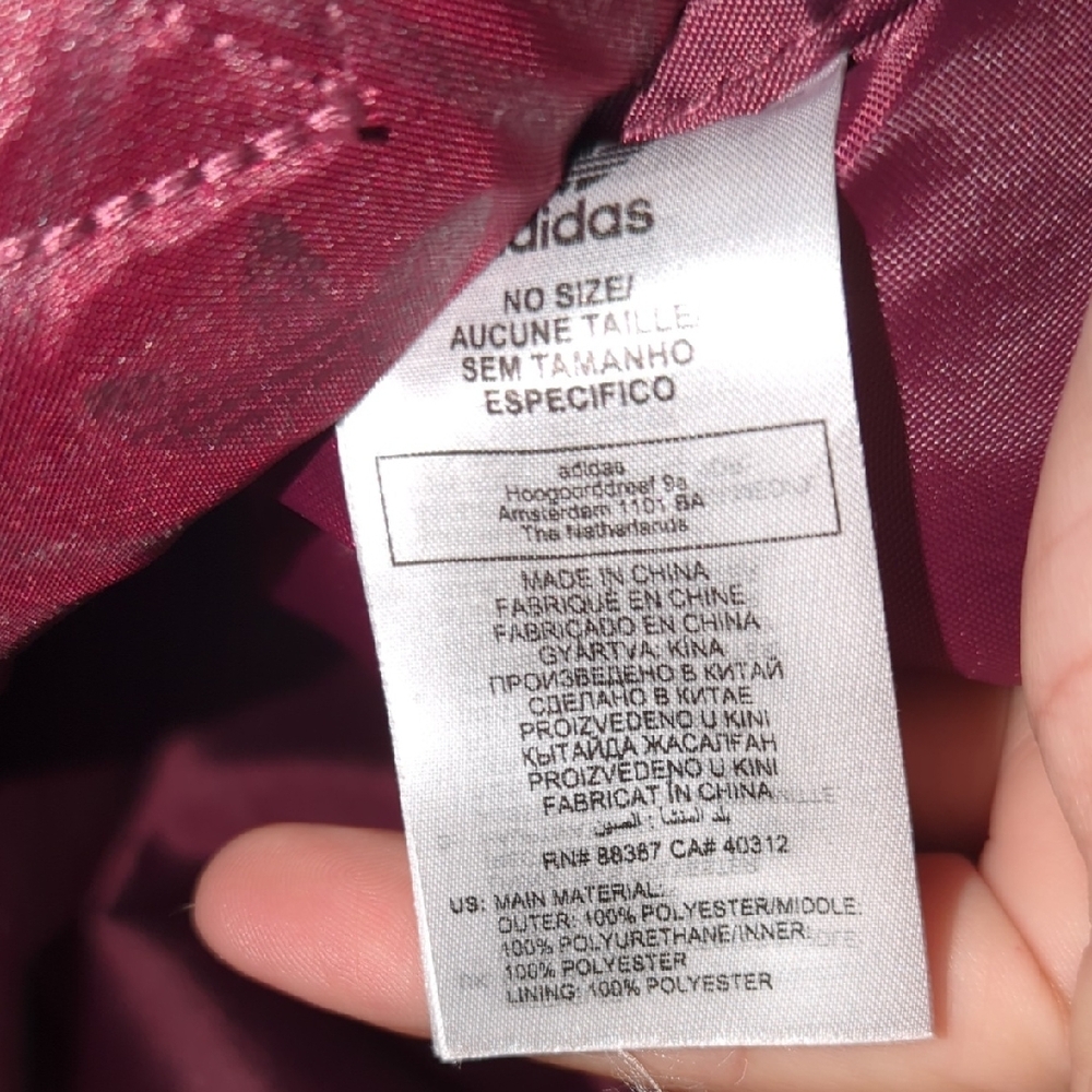 Adidas Women's Magenta Backpack - Picture 9 of 9